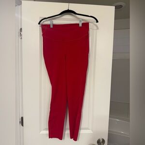 Lululemon Red 24” Leggings